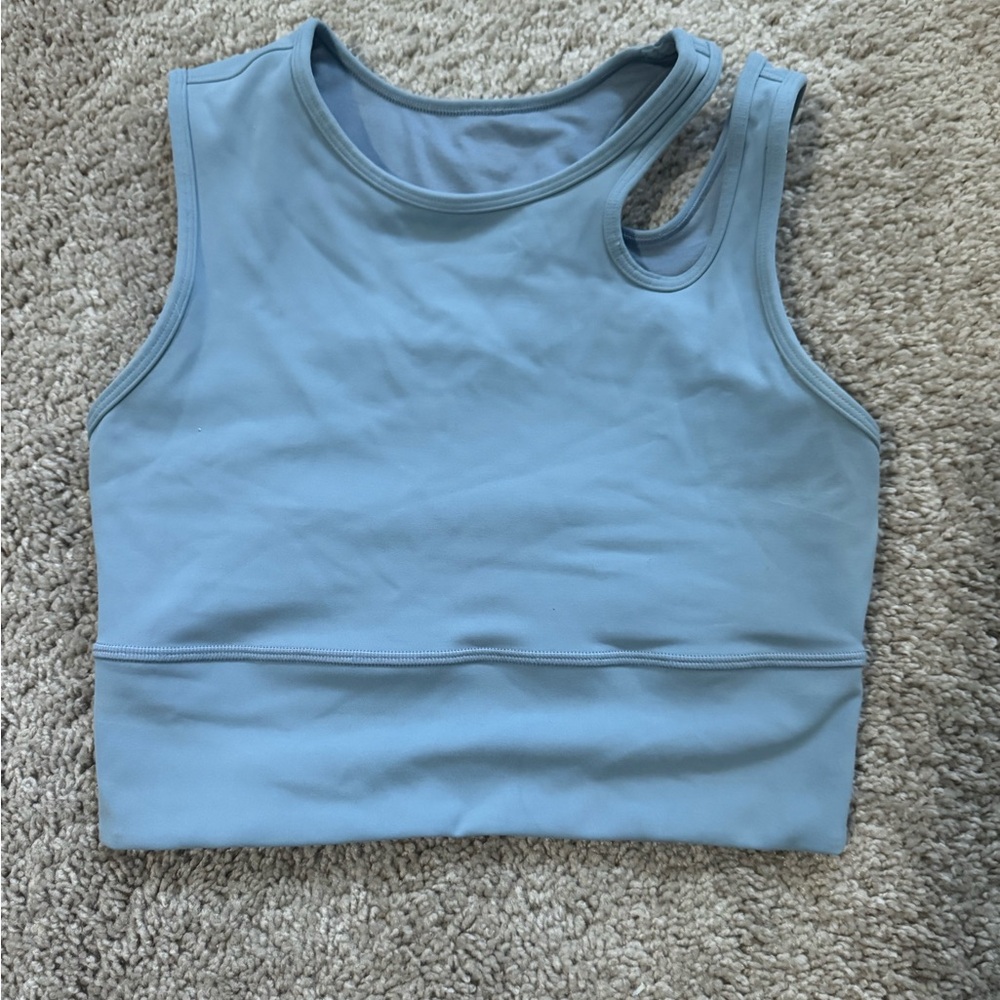 Lululemon Women's Blue Athletic Top